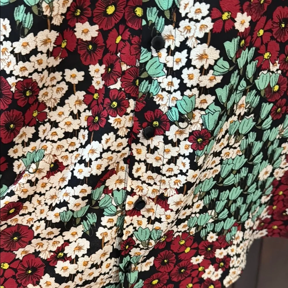 Floral Long Sleeve Dress EUC - Picture 4 of 4